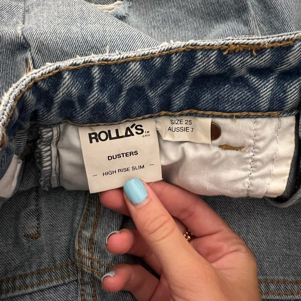 ROLLA’S DUSTERS HIGH RISE SLIM SHORTS - Picture 5 of 5